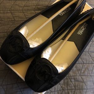 Black Michael Kors Flats